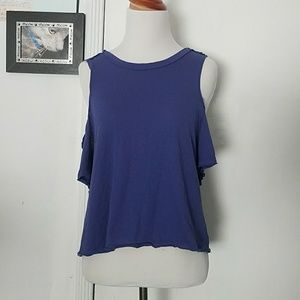 We The Free Crop Top XS drop shoulder